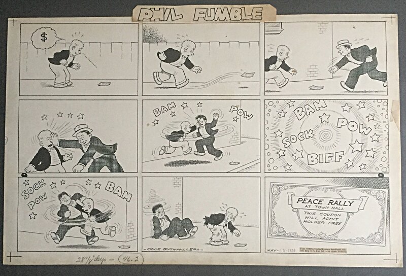 Phil Phumble by Ernie Bushmiller - Comic Strip