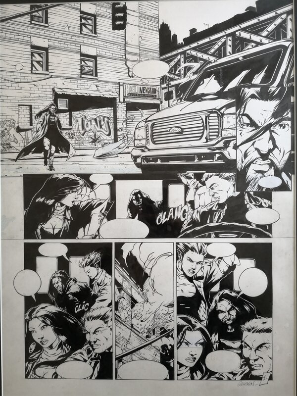Lex par Stéphane Collignon - Planche originale