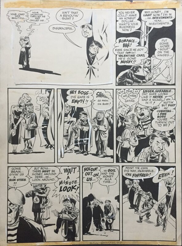 Le Spirit par Will Eisner - Planche originale