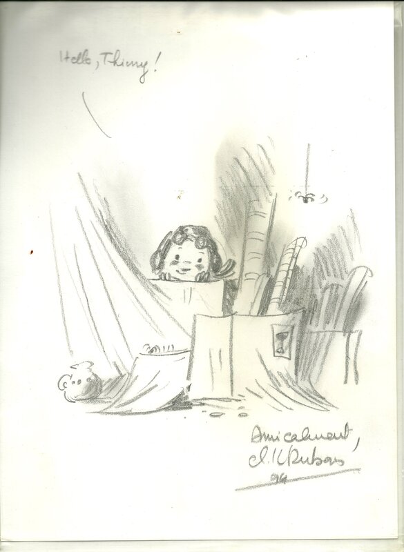 Enfant by Claude Dubois - Sketch