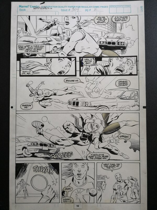 Daredevil by Ron Garney, Bud Larosa - Comic Strip