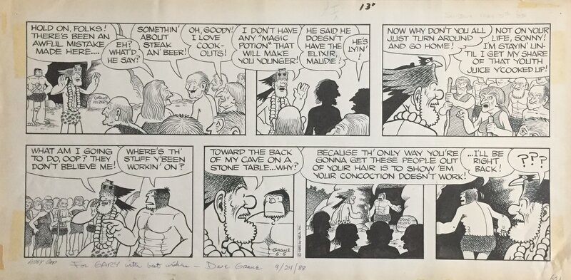 Alley Oop by Dave Graue, Vincent T. Hamlin - Comic Strip
