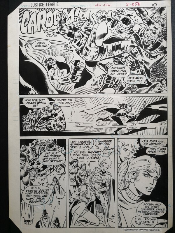Don Heck, Pablo Marcos, Justice League of Amercia - Comic Strip
