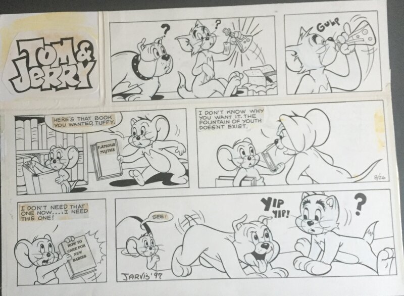 Tom et Jerry by Kelly Jarvis, Hanna & Barbera - Comic Strip