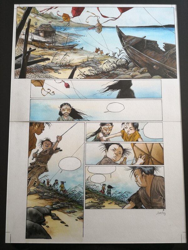 Kwaidan par Jung - Planche originale