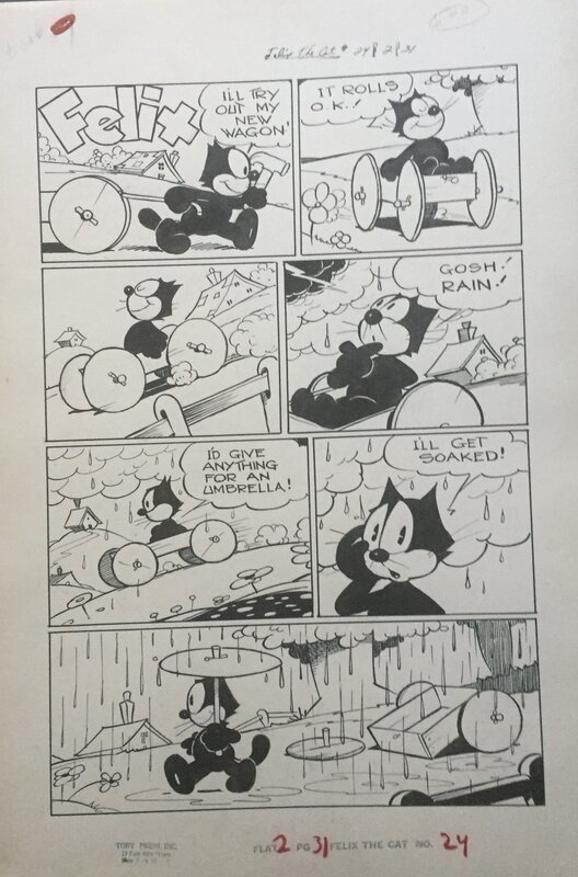 Félix le chat by Otto Messmer, Pat Sullivan - Comic Strip