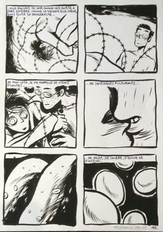 Frederik Peeters, Pilules bleues (page 132) - Comic Strip