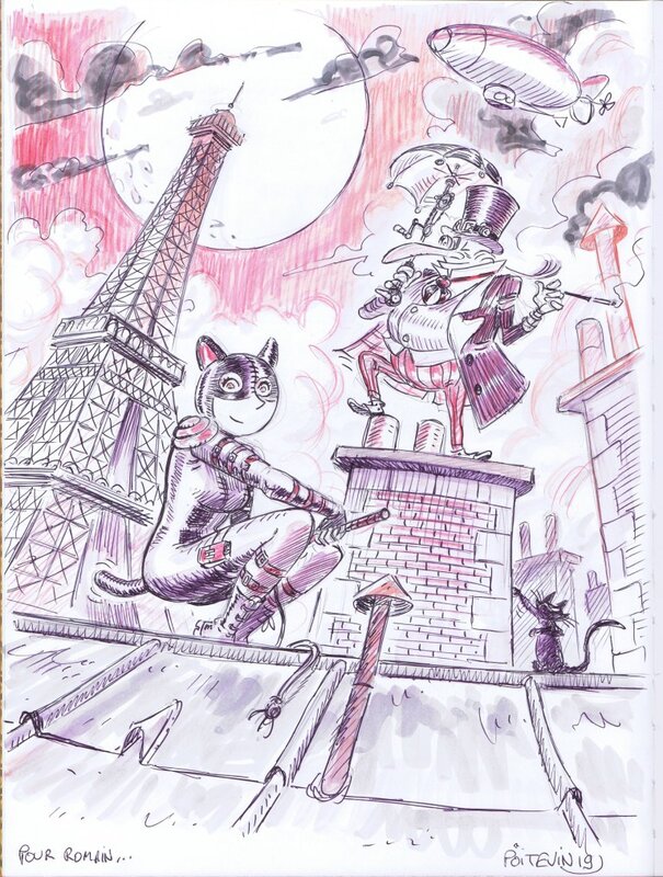 Arnaud Poitevin, Catwoman chez Les Spectaculaires - Sketch