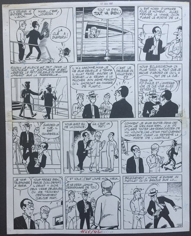 Gil Jourdan by Maurice Tillieux - Comic Strip