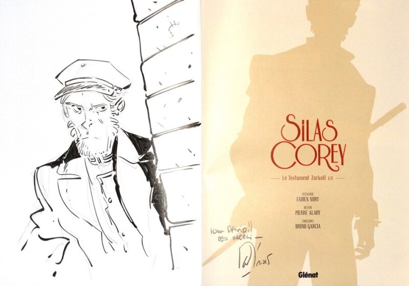 Silas Corey 3 by Pierre Alary - Sketch