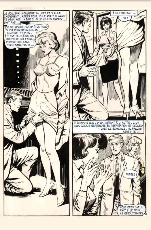 Armando Sanchez, Jean Bruce, OSS 117 - Panique à Wake - Comic Strip