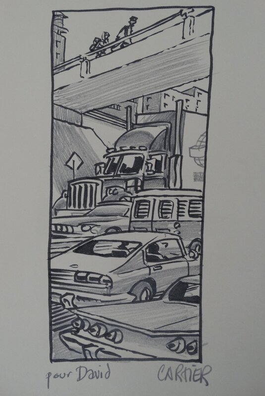 Route 78 by Éric Cartier - Sketch
