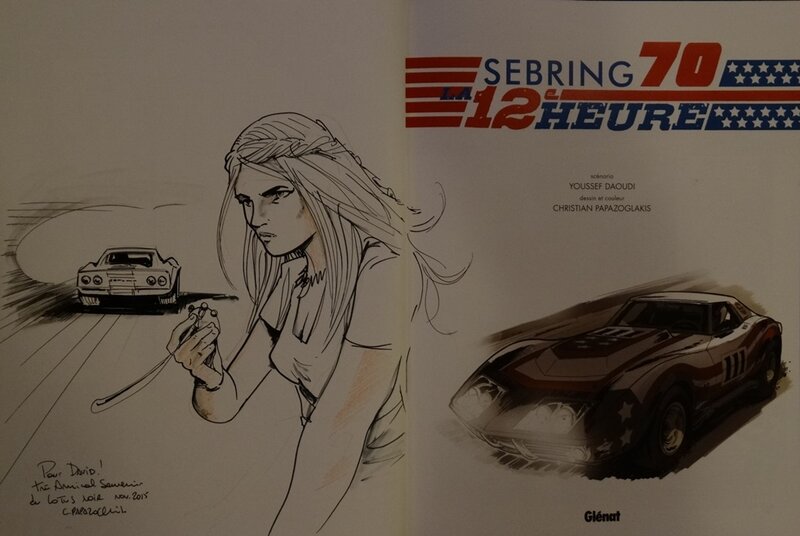 Sebring 70 by Christian Papazoglakis - Sketch