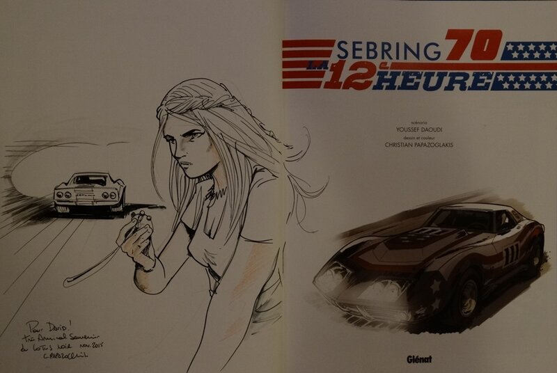 Sebring 70 par Christian Papazoglakis - Dédicace