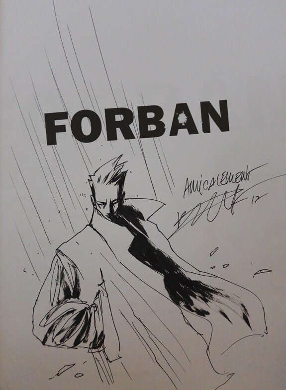 Forban par Alain Bardet - Dédicace