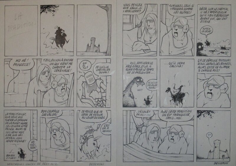De véritables contes de fées #2 : La tradition by Olivier Besseron - Comic Strip