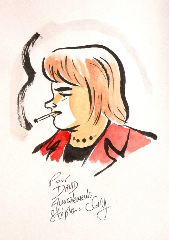 Maggy Garrisson by Stéphane Oiry - Sketch