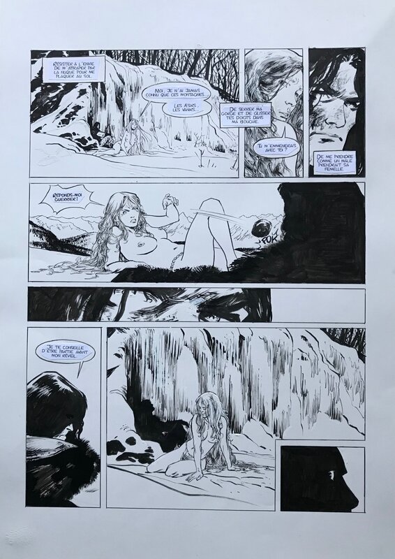 For sale - Robin Recht, Conan le cimmérien - la fille du géant de sel pl 30 - Comic Strip For sale - Robin Recht, Conan le cimmérien - la fille du géant de sel pl 30 - Comic Strip