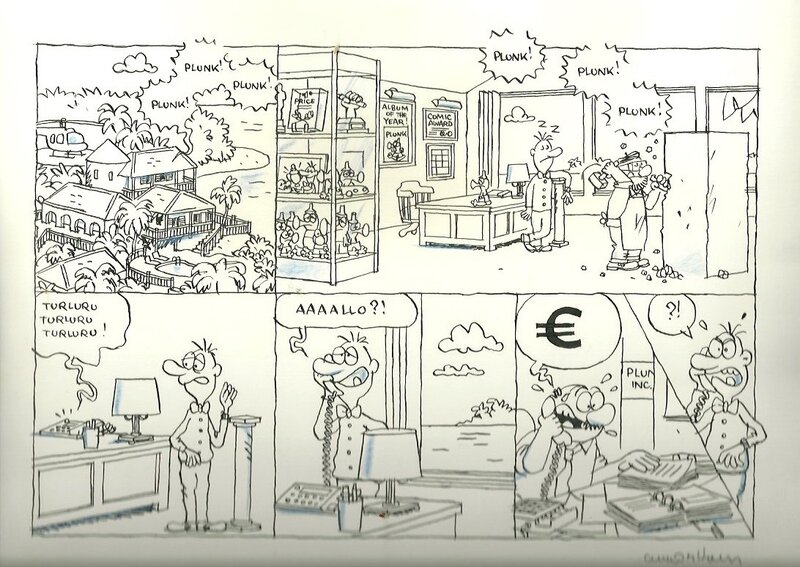 Plunk by Luc Cromheecke - Comic Strip