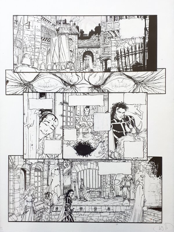 Olivier Ledroit, Froideval, Chroniques de la lune noire T4 P23 - Comic Strip