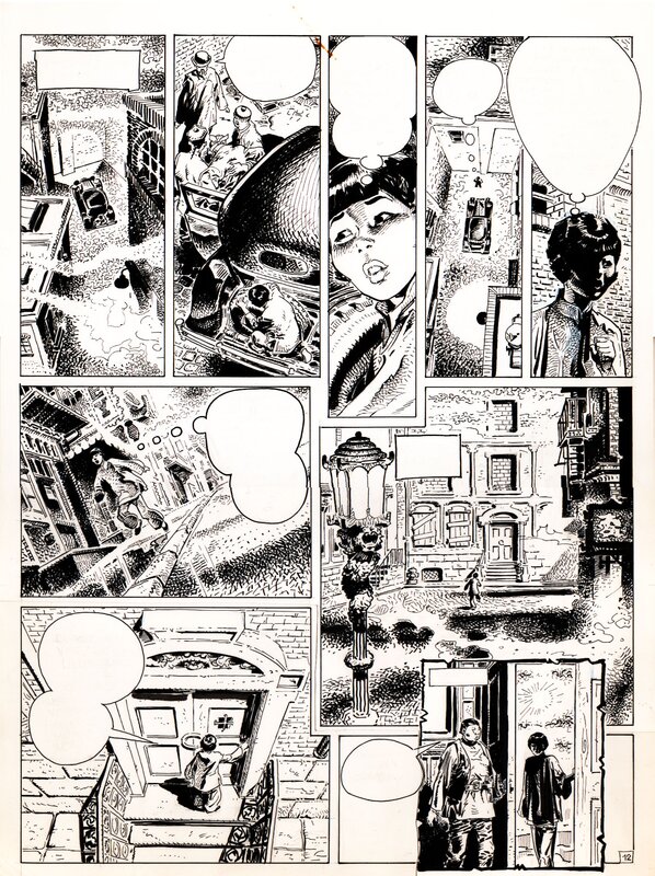 Antonio Parras, Chinatown planche 15 - Planche originale