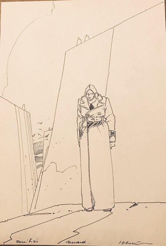 François Schuiten, Claude Renard, Collaboration Claude Renard et Francois Schuiten - Sketch