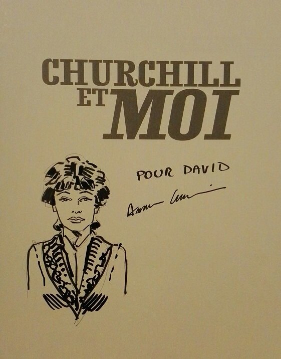 Churchill et moi by Andrea Cucchi - Sketch