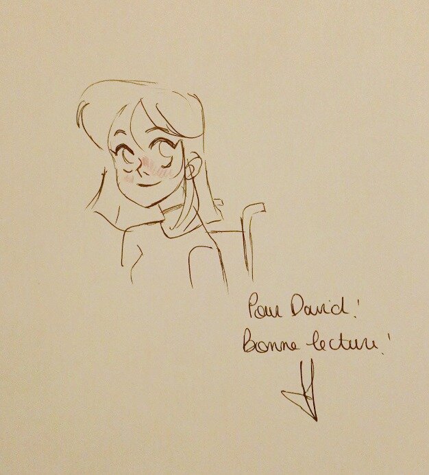 Justine Cunha, Dans les yeux de Lya - Sketch