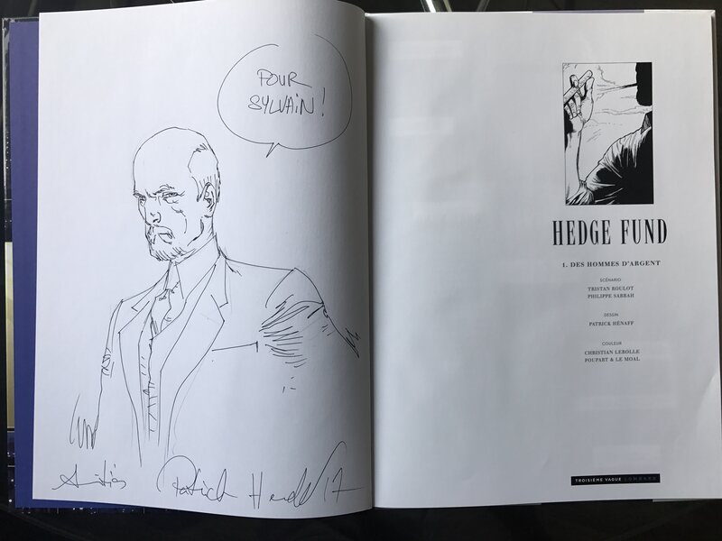 Hedge fund - tome 1 by Patrick Henaff - Sketch