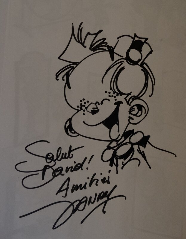 Le petit Spirou by Janry - Sketch