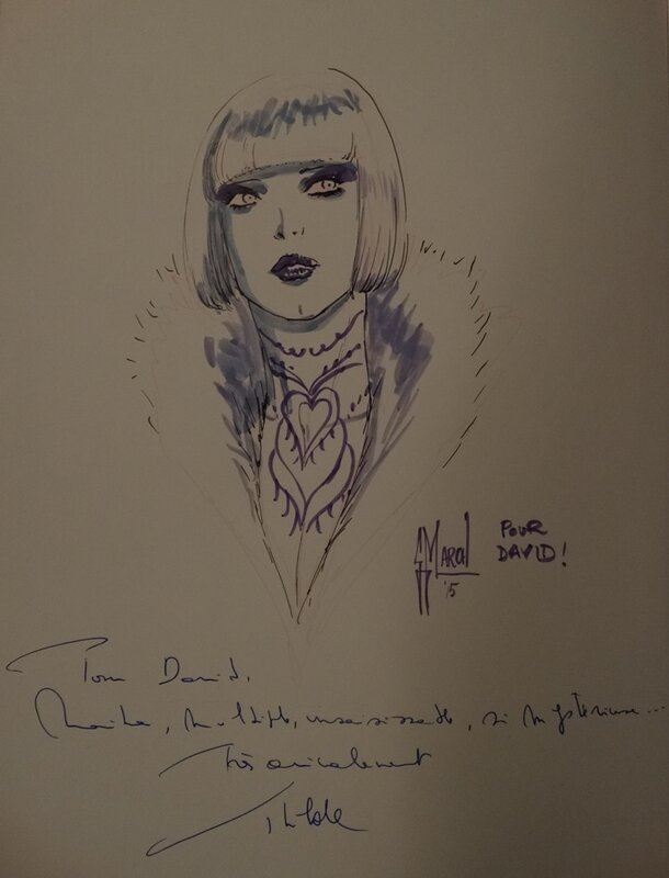 Monika by Guillem March, Thilde Barboni - Sketch