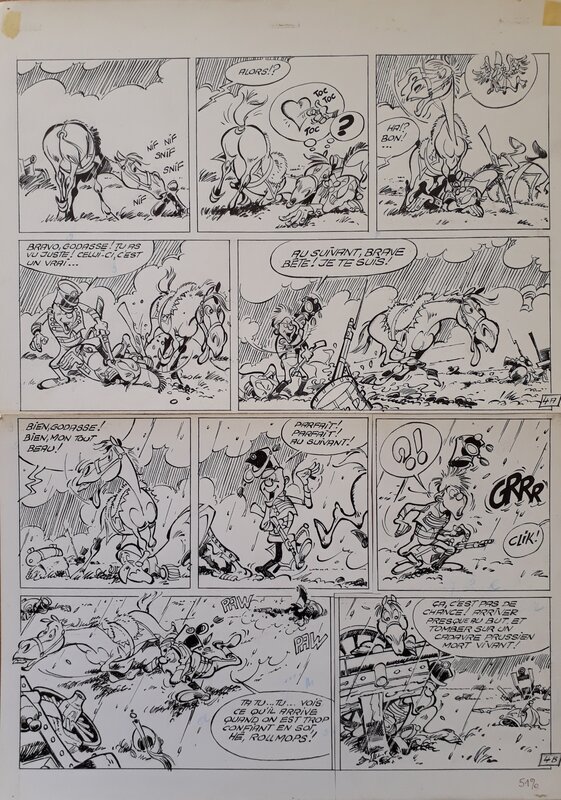 Jacques Sandron, Raoul Cauvin, Godaille et Godasse - RC - Comic Strip