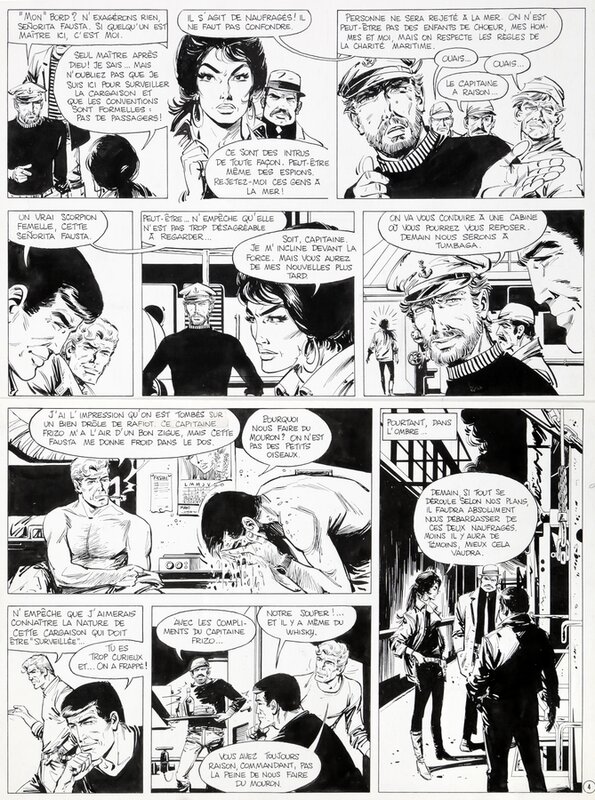 William Vance, Bob Morane : Guérilla à Tumbaga - Comic Strip