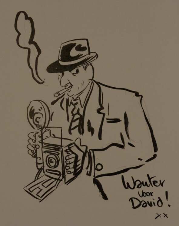 Weegee by Wauter Mannaert - Sketch