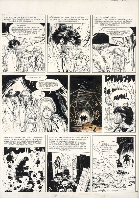 William Vance, Marshal Blueberry - Tome 1 - Comic Strip