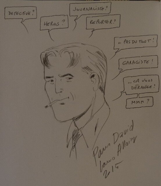 Robert Sax by Louis Alloing, Rodolphe - Sketch