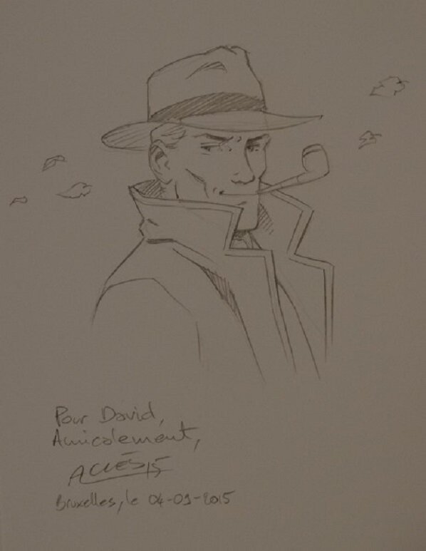 Harry Dickson by Christophe Alvès - Sketch