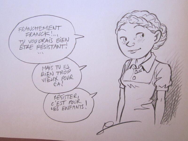 Benoît Ers, Les enfants de la Résistance T4 - Sketch