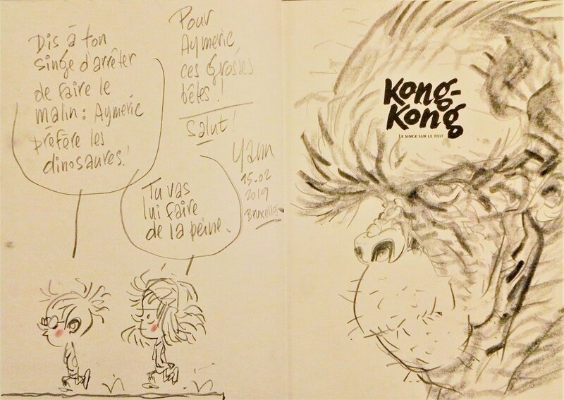 Kong Kong par Yann Autret - Dédicace