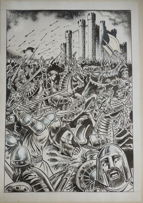 Illustratie Puzzel par Karel Biddeloo - Illustration originale