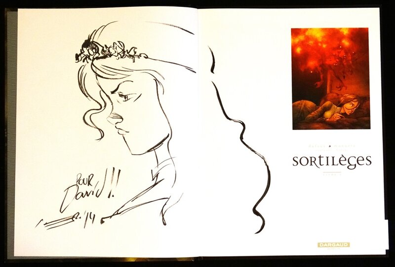 Sortilèges by Jose Luis Munuera - Sketch