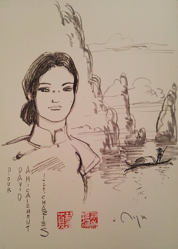 China Li by Jean-François Charles, Maryse Charles - Sketch