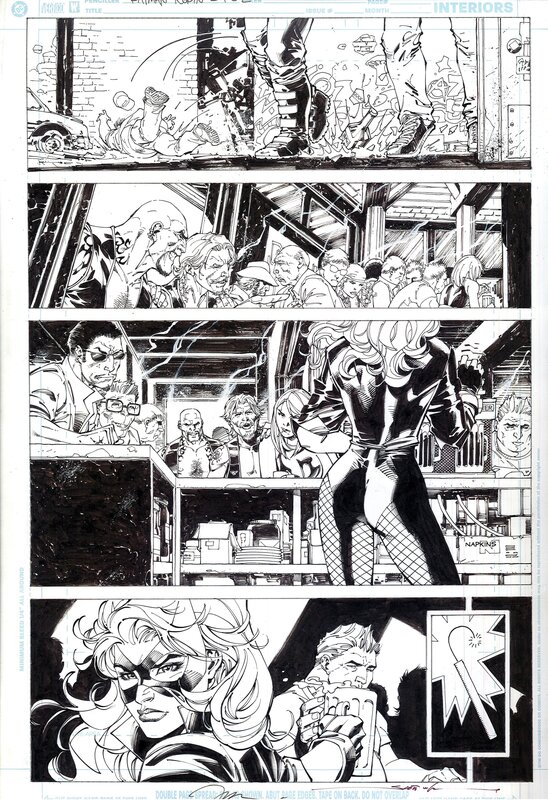 Jim Lee, Richard Friend, Jim Lee - All Star Batman and Robin - Issue 3 page 2 - Planche originale