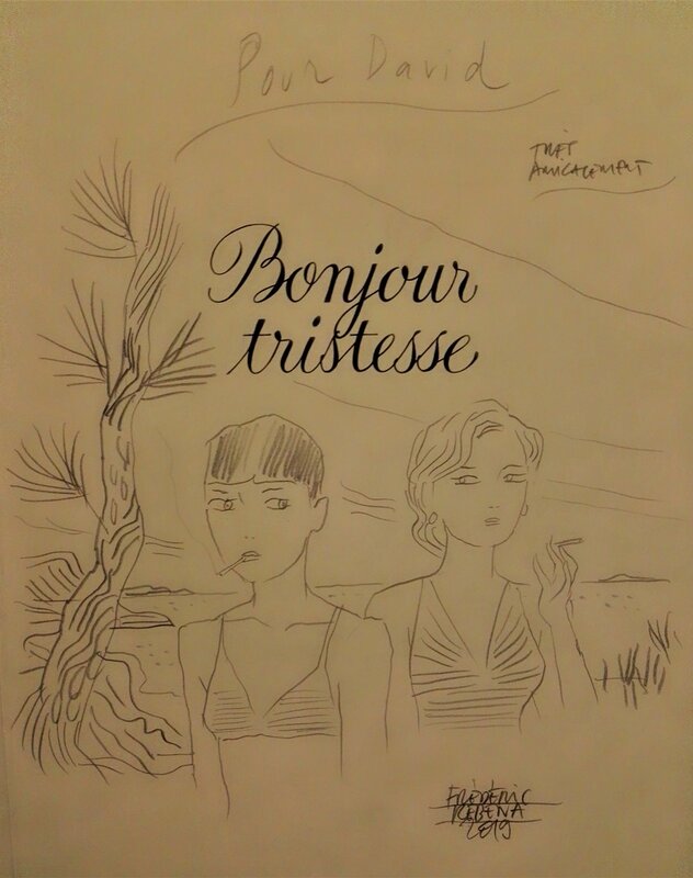 Bonjour tristesse by Frédéric Rébéna - Sketch