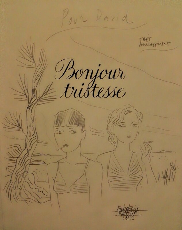 Bonjour tristesse par Frédéric Rébéna - Dédicace