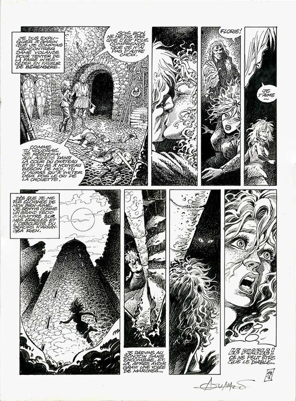 Mohamed Aouamri, Brice Tarvel, Mortepierre  - Tome 1, planche 14 - Planche originale