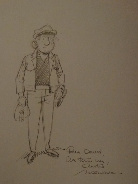 Jacques Gipar 3 by Jean-Luc Delvaux - Sketch