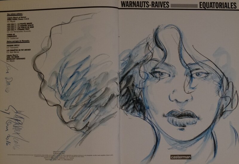 Equatoriales by Raives, Éric Warnauts - Sketch