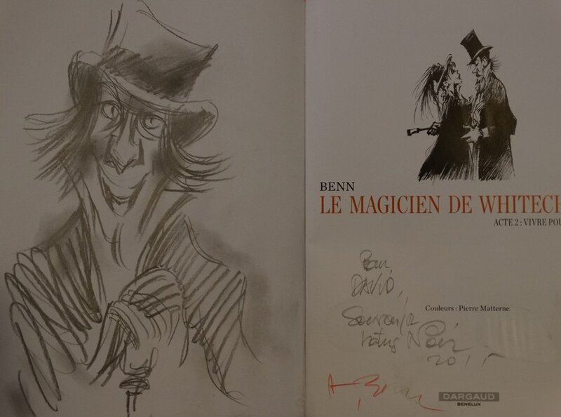 Benn, Le Magicien de Whitechapel 2 - Sketch