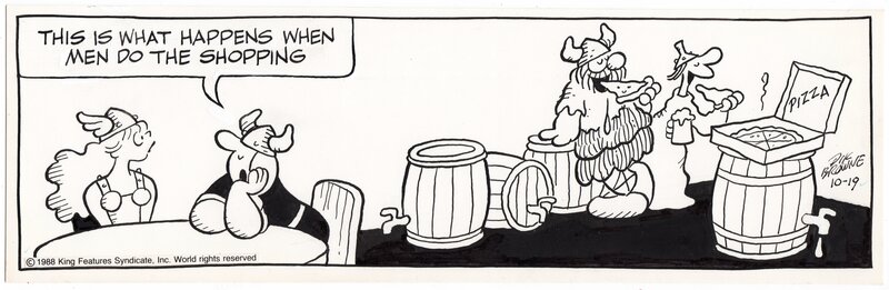 Hagar Dünor by Dik Browne - Comic Strip